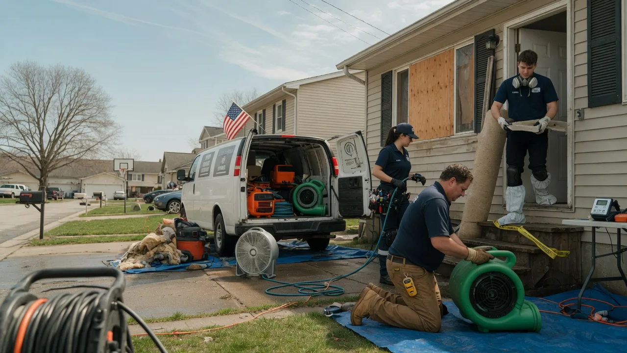 Water Damage Restoration in Jackson, MS near me